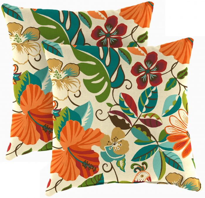 Multicolor throw pillows hotsell