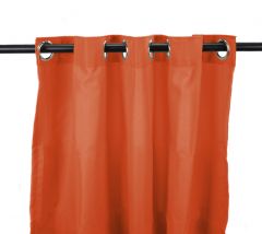 54" x 84" Tangerine Curtain Panel