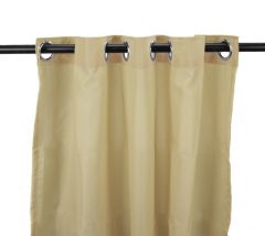 54" x 84" Khaki Curtain Panel