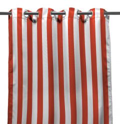 54" x 84" Melon Stripe Curtain Panel