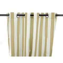 54" x 96" - Linen Stripe Curtain Panel