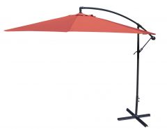 9.5' Melon Solid Offset Cantilever Patio Umbrella