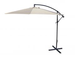 9.5' Natural Solid Offset Cantilever Patio Umbrella