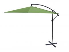 9.5' Olive Solid Offset Cantilever Patio Umbrella