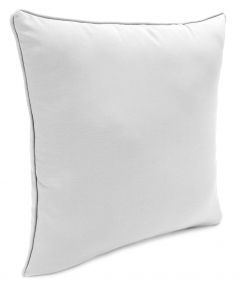 Outdoor Throw Pillow with Same Fabric Welting