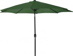9' Solid Octagonal Steel Patio Umbrella Green
