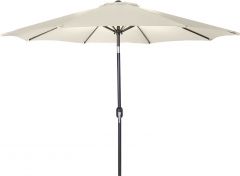 9' Solid Octagonal Steel Patio Umbrella Natural