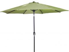 9' Steel Market Umbrella Olive