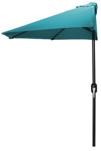 9' Solid Half Patio Umbrella Aruba