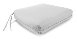 Tapered Seat Cushion with Pleated Corners and Welt,Patio Cushion