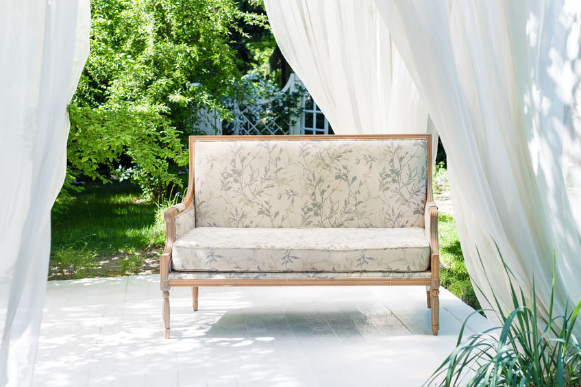 Protect patio cushions, outdoor art, and curtains from the elements.